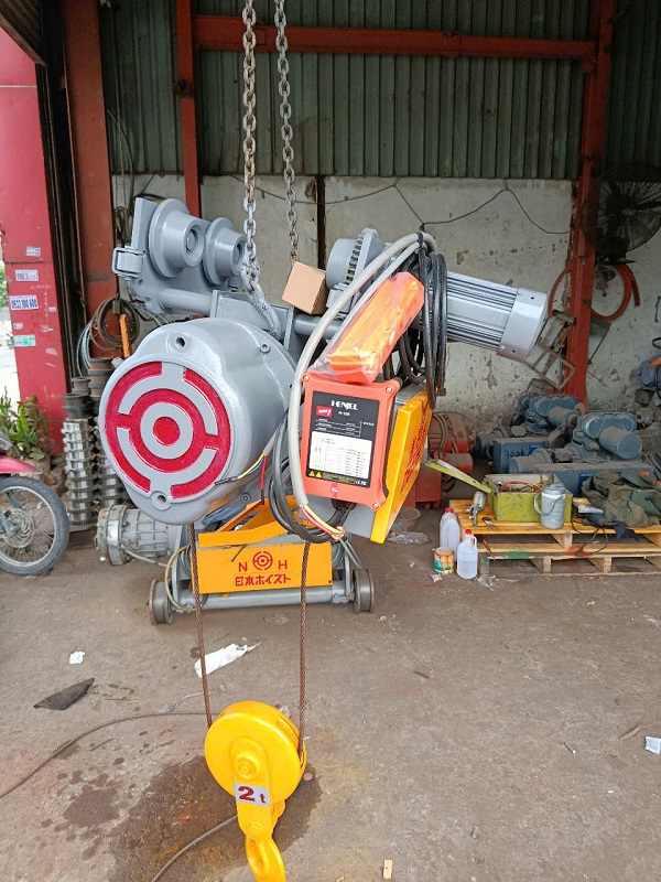 Hình ảnh 3: Palang cáp 2 tấn dầm đơn