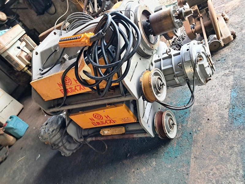 Palang cáp điện 5 tấn dầm đôi Nippon -TS1